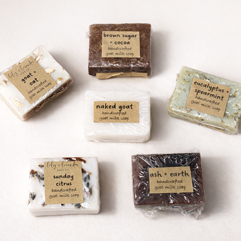 6 BAR SAMPLE SET - SALE $20 6 BAR SAMPLE SET